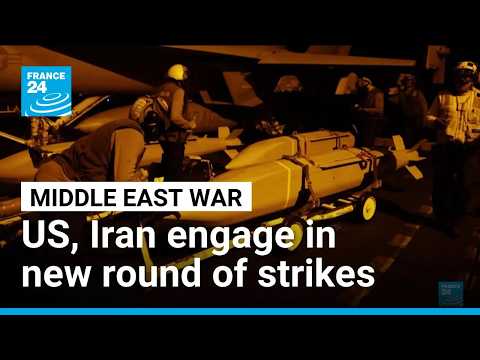 Fears over Gulf shipping and water rise as US-Iran trade strikes • FRANCE 24 English