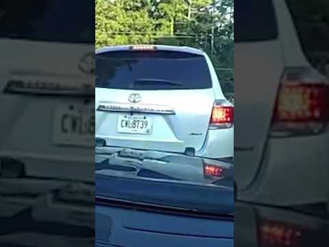 You Can’t Park There!: Suspect’s Car Ends Up on Police Cruiser #shorts