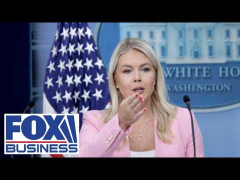 Karoline Leavitt holds White House press briefing