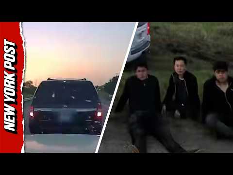 Watch: WILD Chase Ends With Gang Member Arrests