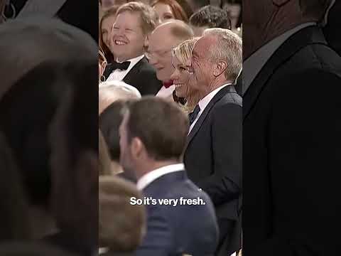 Trump Jokes About RFK Jr. Choosing WHCD Appetizer: ‘Male Raccoon Roadkill’ #shorts