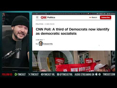 Democrats Are No ONE THIRD Socialists, Wapo Poll Says Americans WILL NOT VOTE DSA | Tim Pool