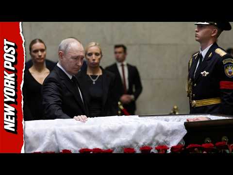 Putin Makes Rare Public Appearance at Farewell Ceremony for Former Defense Minister