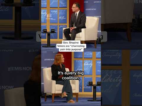 Gov. Shapiro: Voters are ‘channeling pain into purpose’