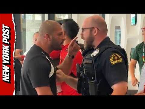 Egypt World Cup Manager Shoves Dallas Cop in Heated Scuffle: ‘Back Off!’