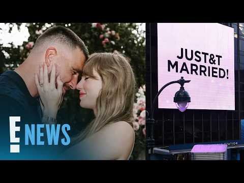 Taylor Swift Marries Travis Kelce in Star Studded Wedding at MSG | E! News