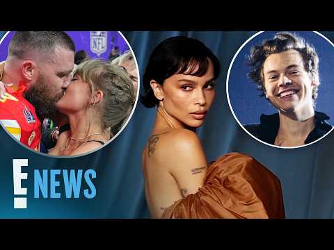 Zoë Kravitz Attends Taylor Swift, Travis Kelce’s Wedding Minus Harry Styles | E! News