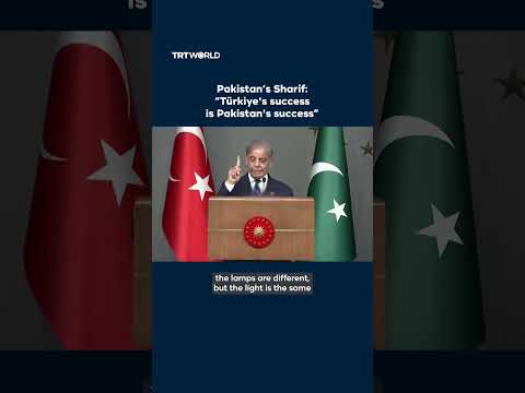 Pakistan’s Sharif says Türkiye’s success is Pakistan’s success
