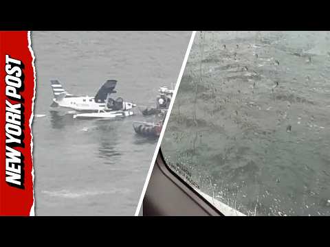 Harrowing Video Captures Moment Inside Seaplane As It Crashes Into NYC’s East River