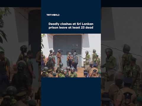 Deadly clashes at Sri Lankan prison leave at least 23 dead
