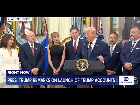 President Trump rings opening bell at New York Stock Exchange from the Oval Office: LIVE