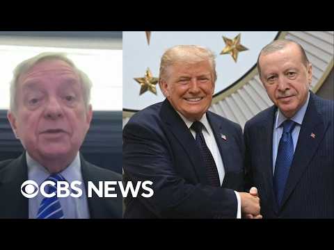Sen. Dick Durbin reacts to Trump’s plan to lift Turkey sanctions