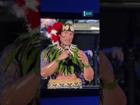 Dwayne Johnson celebrates the world premiere of “Moana” at the Hollywood Bowl in Los Angeles.