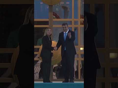 Italian PM Meloni’s Awkward NATO Dinner Snub Amid Trump Feud #shorts