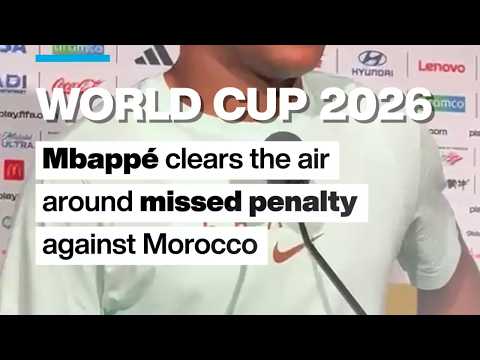 World Cup 2026: Mbappé clears air around penalty against Morocco • FRANCE 24 English