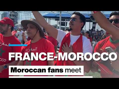 World Cup 2026: Moroccan fans meet to watch the quarter-final against France in Boston • FRANCE 24