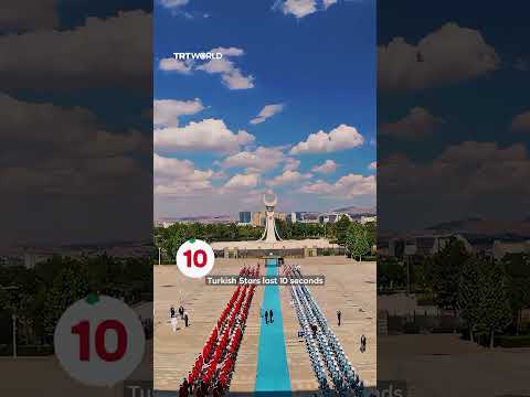 Cockpit video of Turkish Stars’ NATO summit flyover