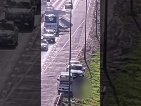Out-of-Control Concrete Truck Wreaks Havoc on Aussie Highway #shorts