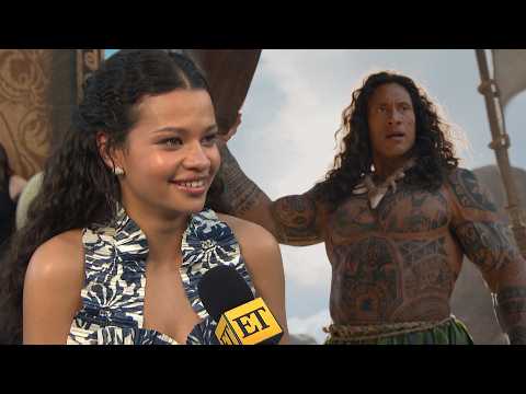 Moana’s Catherine Laga’aia Was STUNNED By Dwayne Johnson’s Maui Transformation (Exclusive)