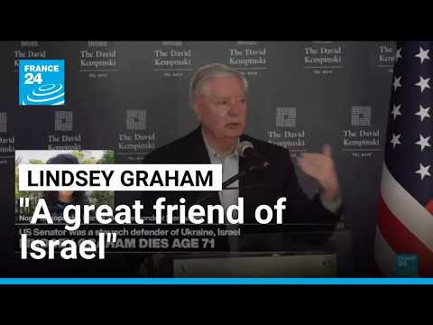 Benjamin Netanyahu pays tribute to Lindsey Graham, “a great friend of Israel” • FRANCE 24 English