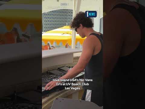 Nic Vans brought the island vibes to his DJ set at the LIV Beach Club Las Vegas.🔥 (🎥: IG/JPASC24)