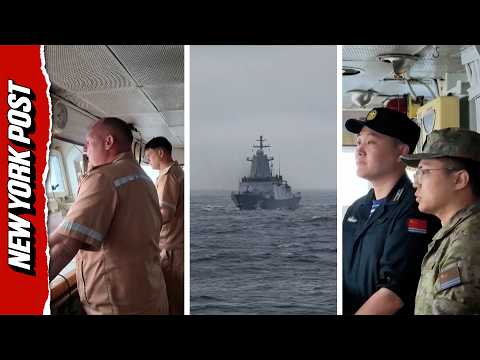 Russia Releases Video of Joint Naval Drills With China