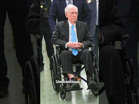 Mitch McConnell found ‘unconscious’ in DC home last month, may have suffered heart attack #shorts