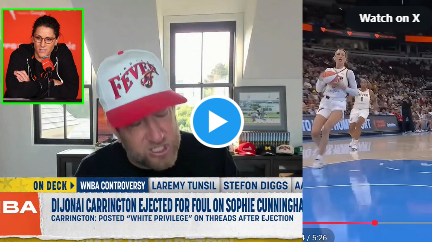 Dave Portnoy ERUPTS on Indiana Fever coach Stephanie White for refusing to defend Sophie Cunningham after being viciously fouled by DiJonai Carrington.