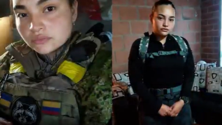 Russian forces seem to have captured a female Colombian mercenary on Ukraine’s front lines…
