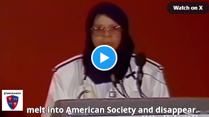 “We don’t want to assimilate into American society and disappear. We want to completely revamp Americans and make them Muslims.