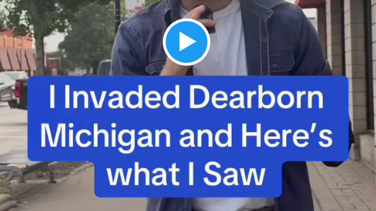 Liberal influencers are now coordinating making videos of Dearborn Michigan portraying it as a peaceful American town