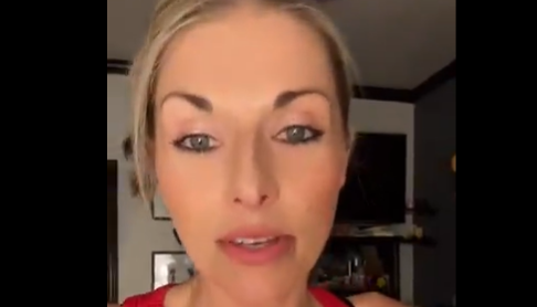 American decided to go back to college. She says it’s all liberal propaganda being taught