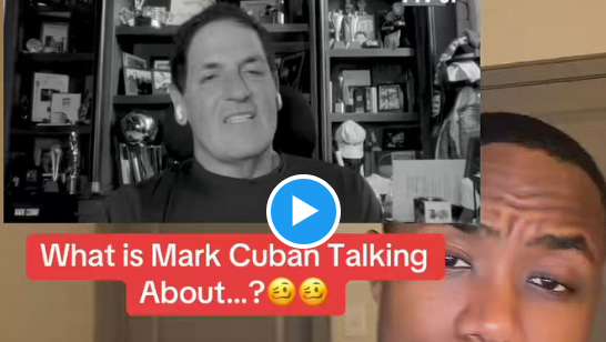 Is Mark Cuban on Crack? Mark Cuban talking about how he likes Talarico.. WTF?