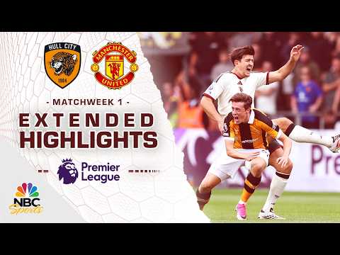 Hull City v. Manchester United | PREMIER LEAGUE HIGHLIGHTS | 8/22/2026 | NBC Sports