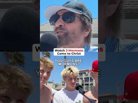 Watch 3 Mormons Come To Christ