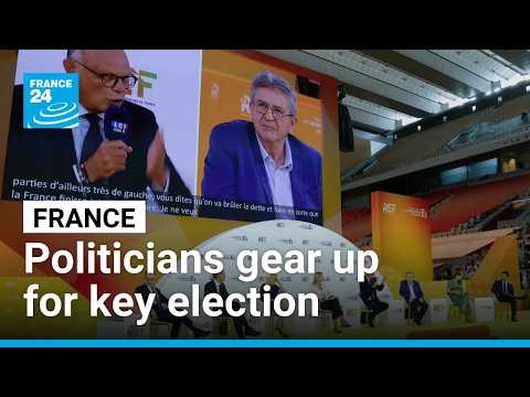 France’s politicians look to close gap with far right ahead of key election • FRANCE 24 English