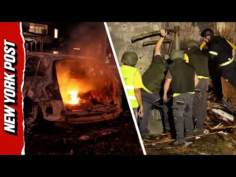 Intense Russian Barrage Strikes Kyiv Killing 9 and Injuring Dozens: ”One Bang, Then Another’