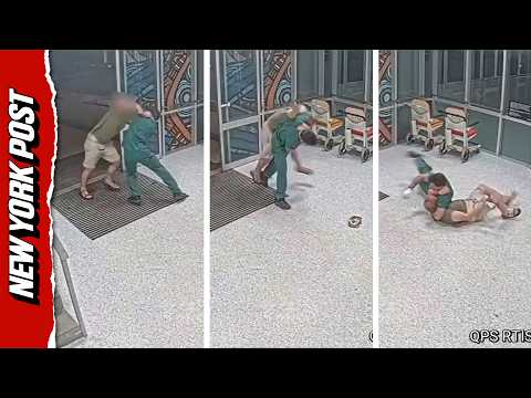 Moment Jiu Jitsu-Trained Nurse Takes Down Aggressive Patient