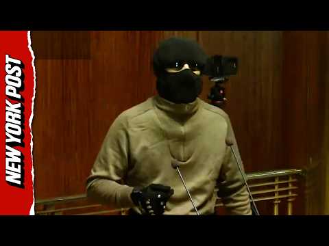 Masked Speaker DEMANDS Abolition of Private Property