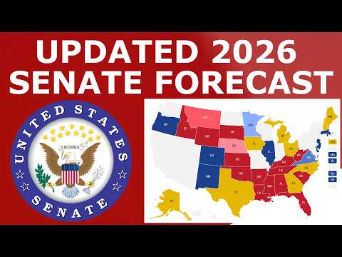 Updated 2026 Senate Map Prediction (August 2026)