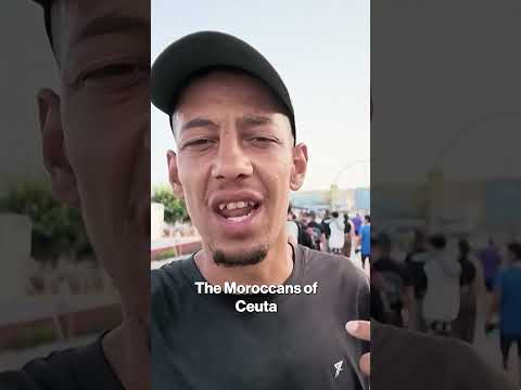 Migrants Complain ‘Nothing to do’ in Ceuta After Storming Border: ‘I am Going Back’ #shorts