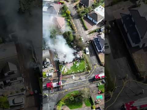 Arsonist Arrested After Blowing Up Family Home Over Inheritance Rage #shorts