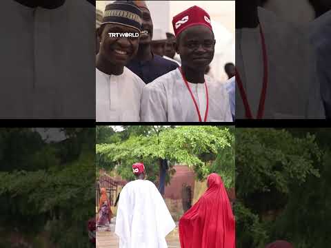 1,500 couples tie the knot during a mass wedding in Nigeria