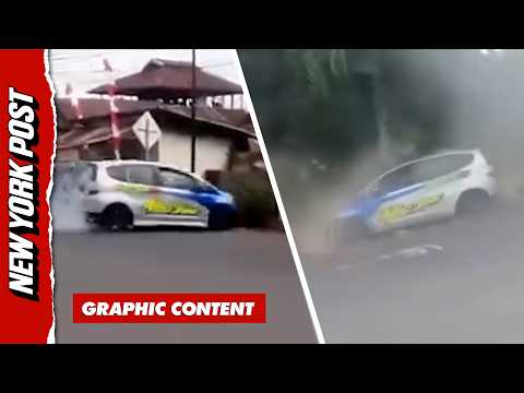 Race Car Loses Control Smashing Into Crowd and Killing 8