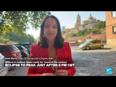 Preparations ongoing in Spain for total solar eclipse • FRANCE 24 English
