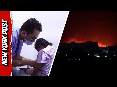 Sky Glows Orange in Yemen After Houthi Ballistic Missiles Target Port City