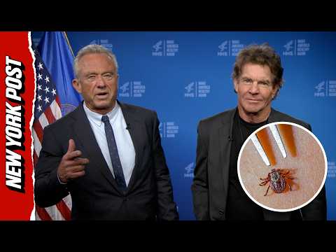 RFK Jr. Enlists Dennis Quaid in Push to Tackle Lyme Disease, Tick-Borne Illnesses