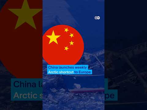 China’s ice silk road speeds up shipping by 50% | DW News