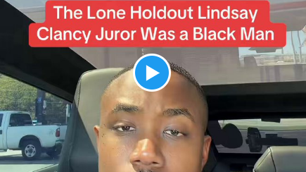 The only thing standing between Lindsay Clancy and being found not guilty was a lone black man.