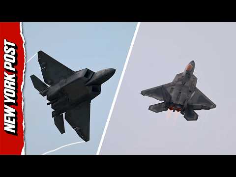 F-22 Raptor Pilot Pushes Stealth Fighter to the Limit at Cleveland Air Show